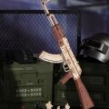 RoboTime 3D dřevěná mechanická skládačka Útočná puška AK-47